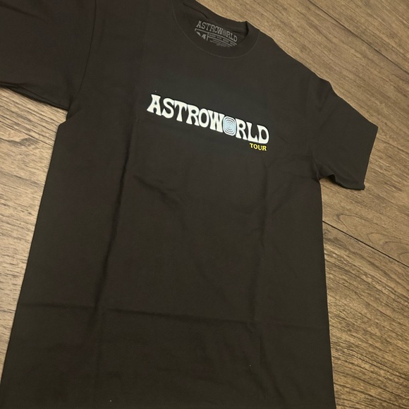 Travis Scott Black Astroworld Tour “Wish You Were Here T-Shirt Size Medium - Picture 3 of 9